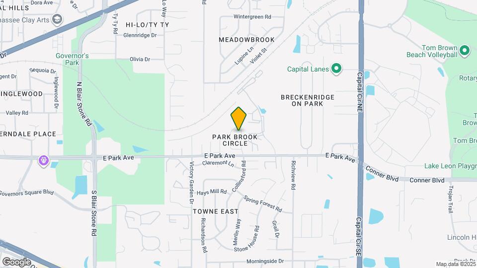 203 Parkbrook Cir Map and Location Details