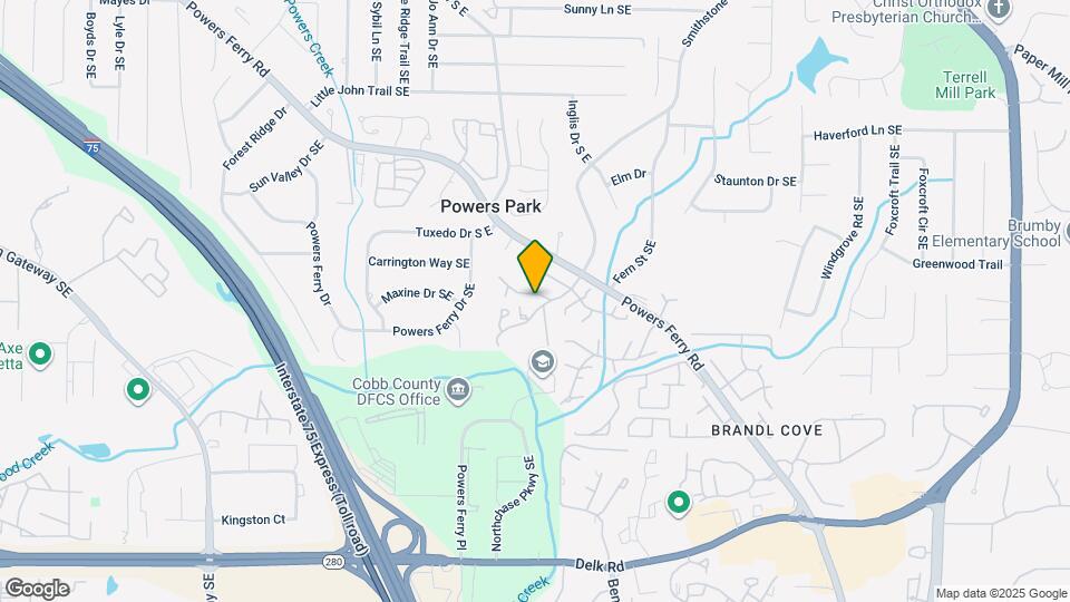 2187 Palmyra Dr Map and Location Details