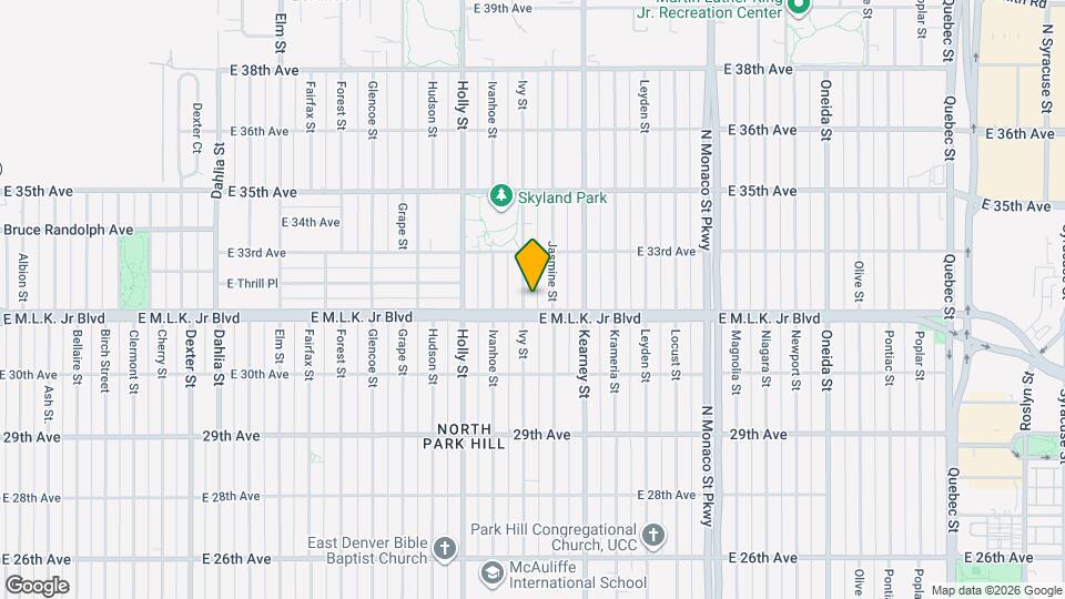 3214 Ivy St Map and Location Details