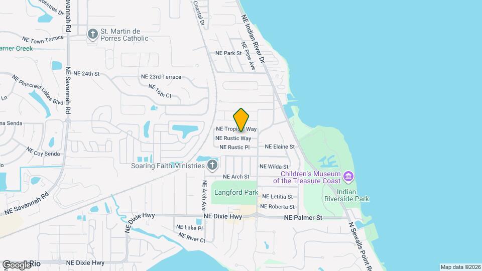 2309 NE Rustic Way Map and Location Details