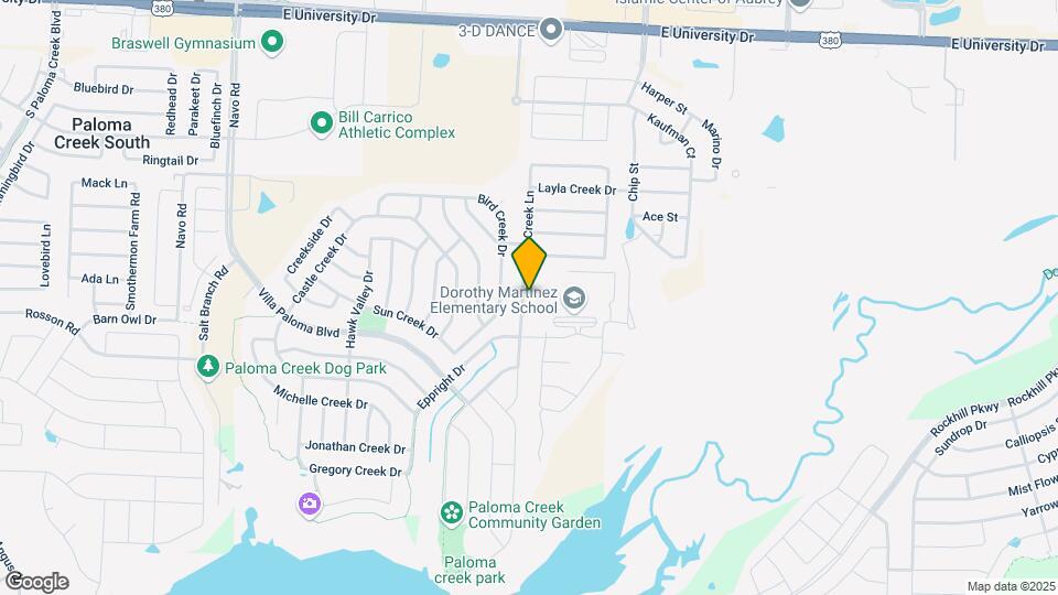 1121 Rivers Creek Ln Map and Location Details