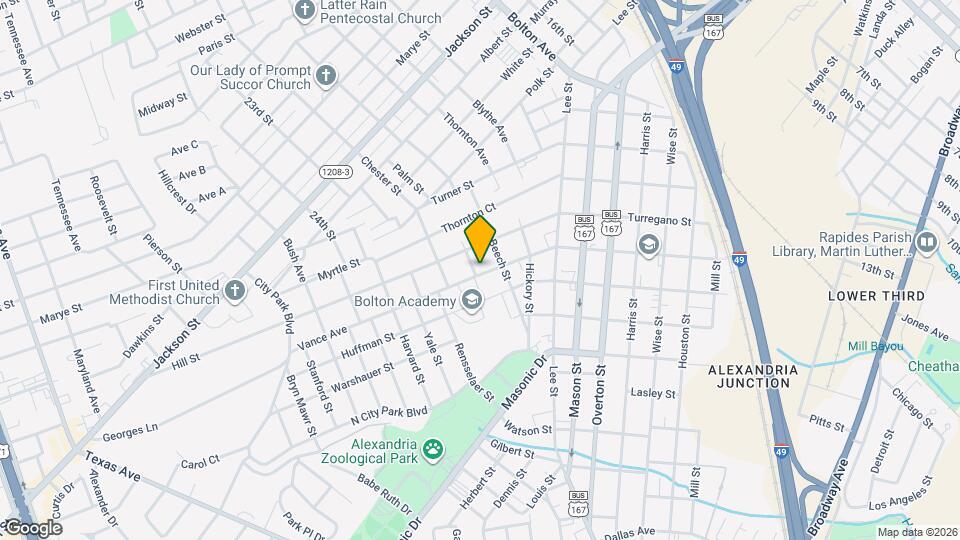 2020 Vance Ave Map and Location Details