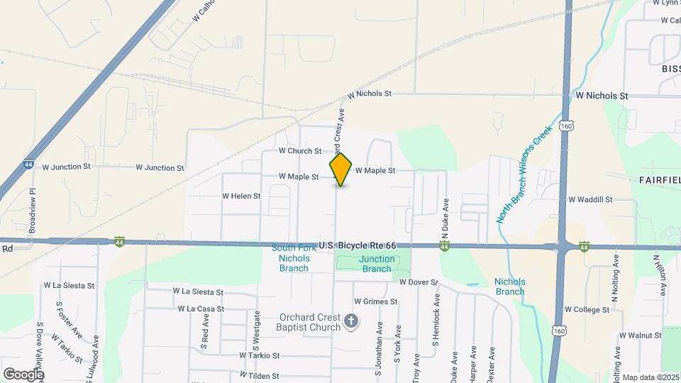 628-B N Orchard Crest Ave Map and Location Details