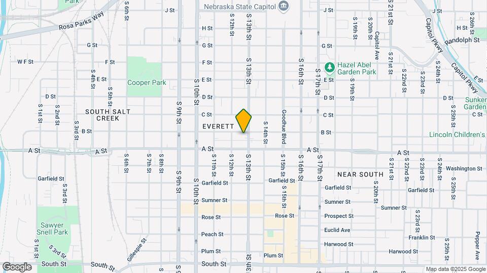 1237 B St Map and Location Details