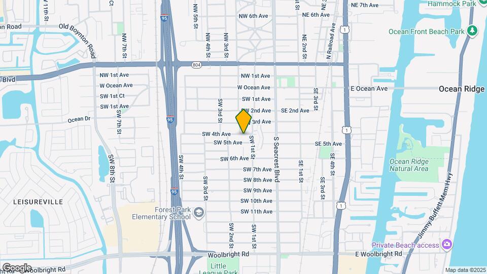 216 SW 4th Ave Map and Location Details