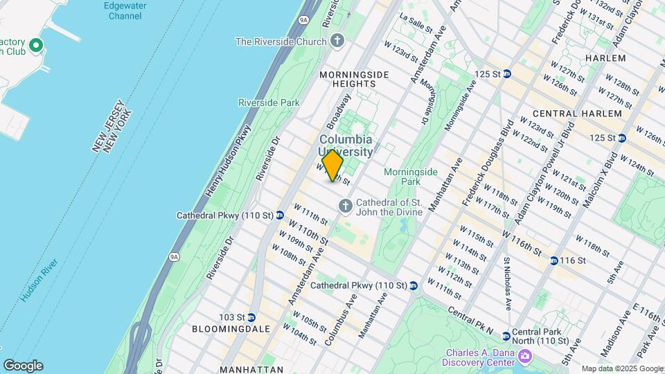 517 W 113th St Mapa y Detalles de la Ubicación