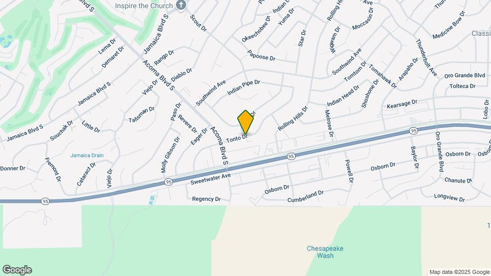 2800 Tonto Dr, Unit AVR 101 Map and Location Details