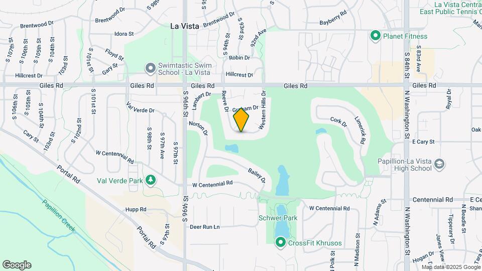 811 Western Hills Dr Map and Location Details