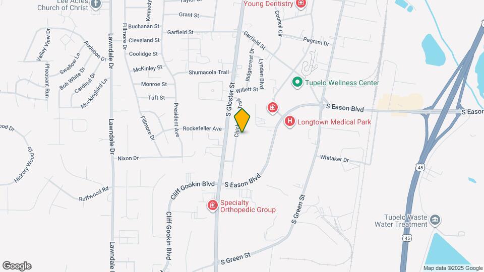 1004 Chickasaw Trail Map and Location Details