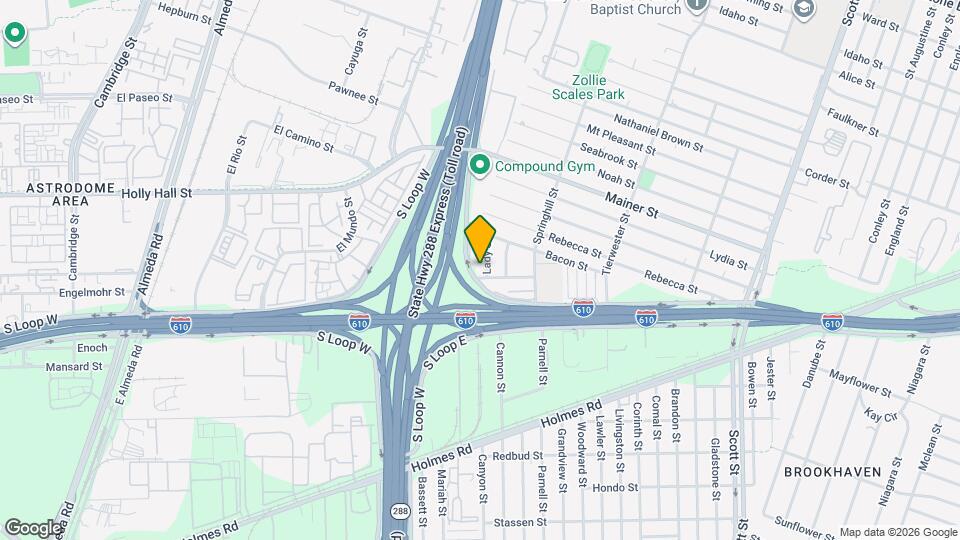 7630 Lady St Map and Location Details