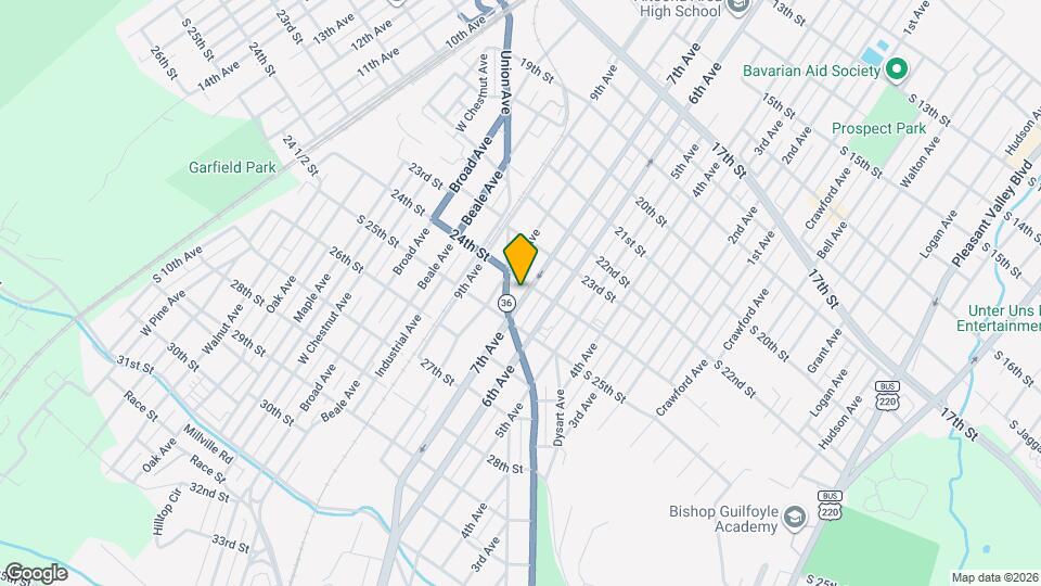 2408 7th Ave Map and Location Details