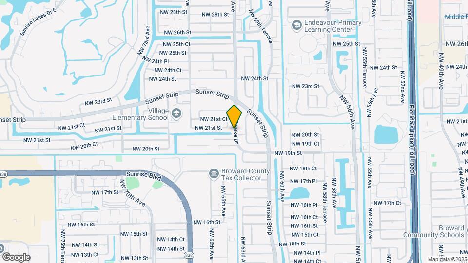 2041 NW 64th Ave Map and Location Details