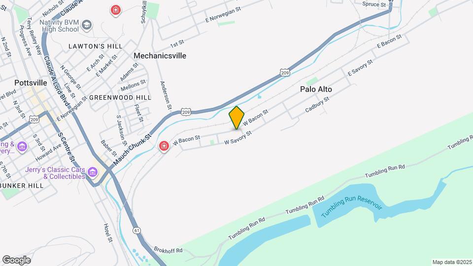 212 W Bacon St Map and Location Details