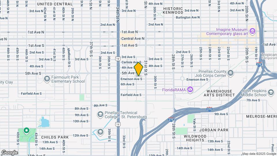 3161 Emerson Ave S Map and Location Details