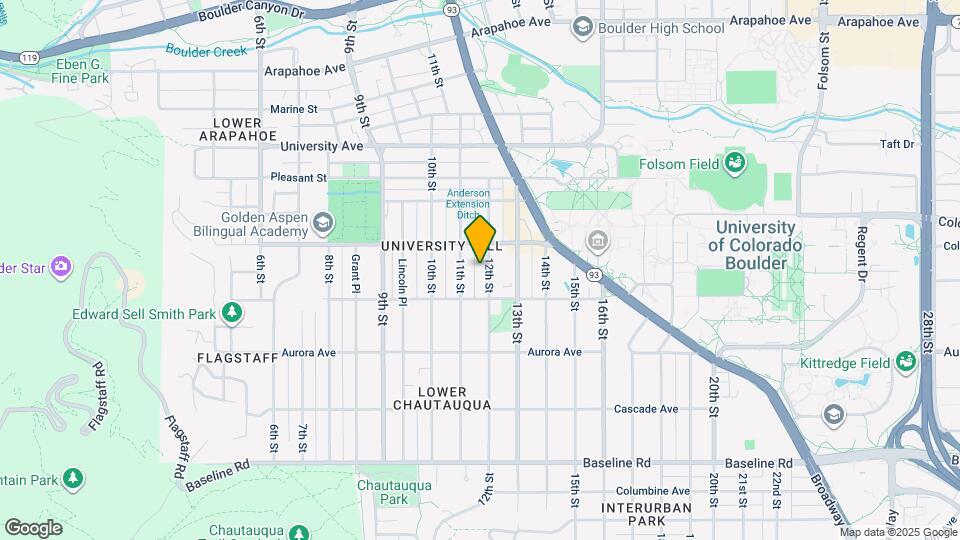 1053 12th St Map and Location Details