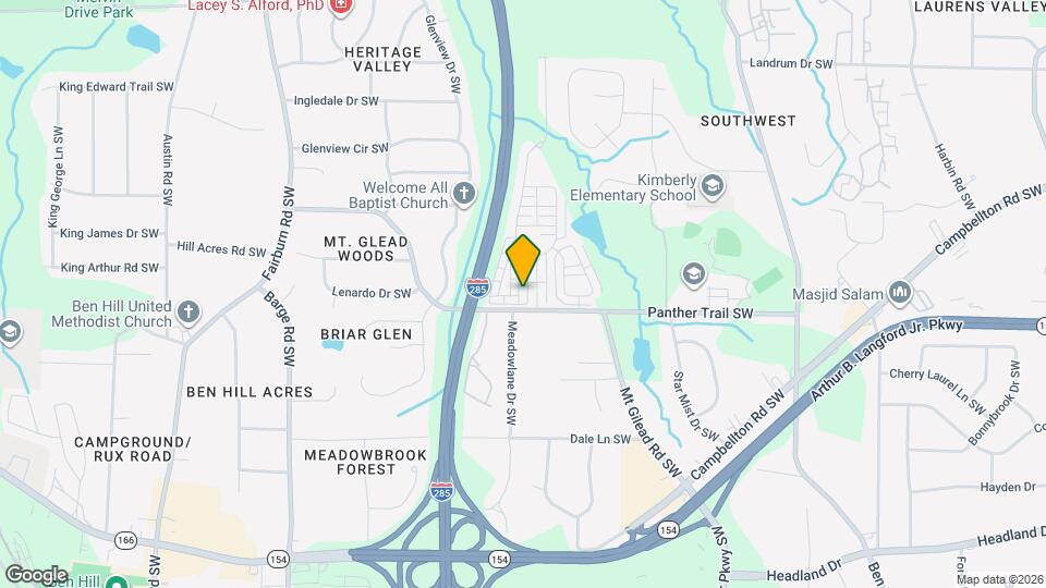 3353 Parc Dr SW Map and Location Details