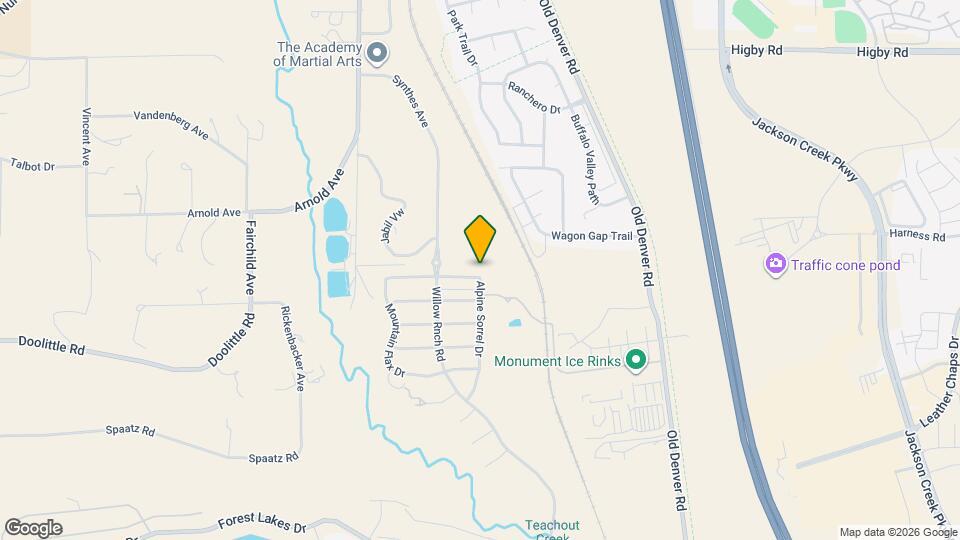 16425 Alpine Sorrel Dr Map and Location Details