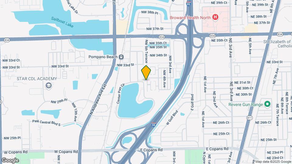 3101 NW 5th Terrace Map and Location Details