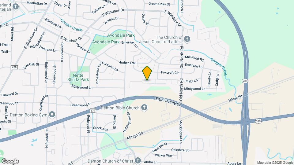 2113 Paxton Way Map and Location Details