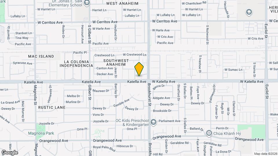 1769 S Biscayne Ct Map and Location Details