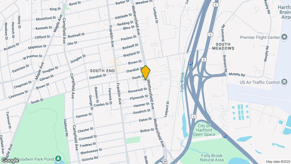 749 Wethersfield Ave Map and Location Details