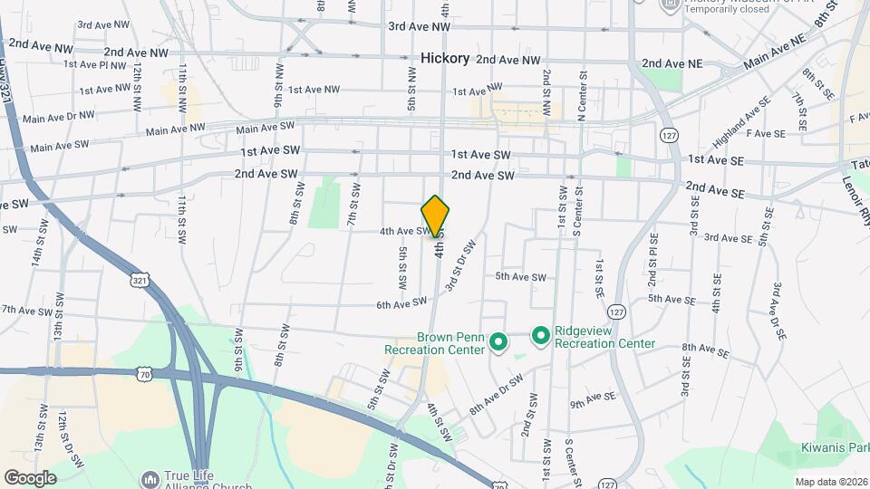 416 4th St SW, Unit A Mapa y Detalles de la Ubicación