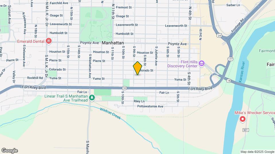 822 Yuma St-Unit -2 Map and Location Details