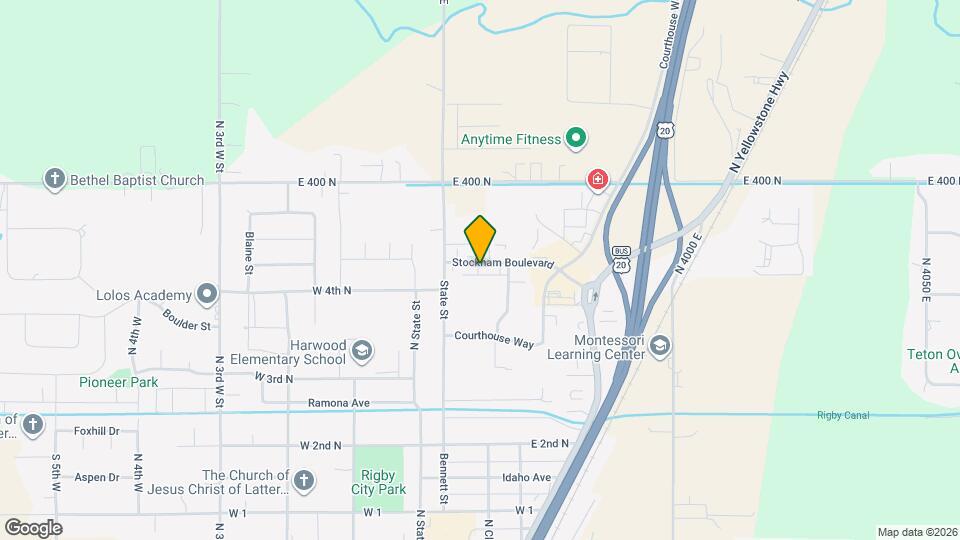 184 Stockham Blvd, Unit A Map and Location Details