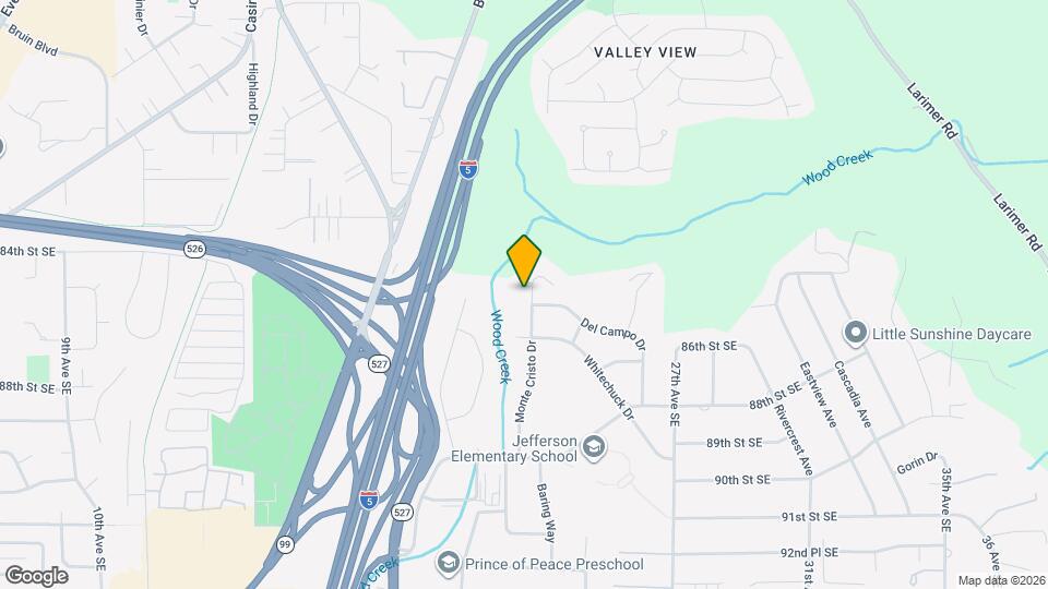 8510 Monte Cristo Dr Map and Location Details