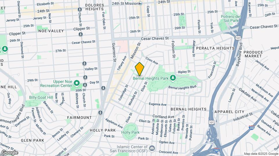 101 Prospect Ave-Unit -A Map and Location Details