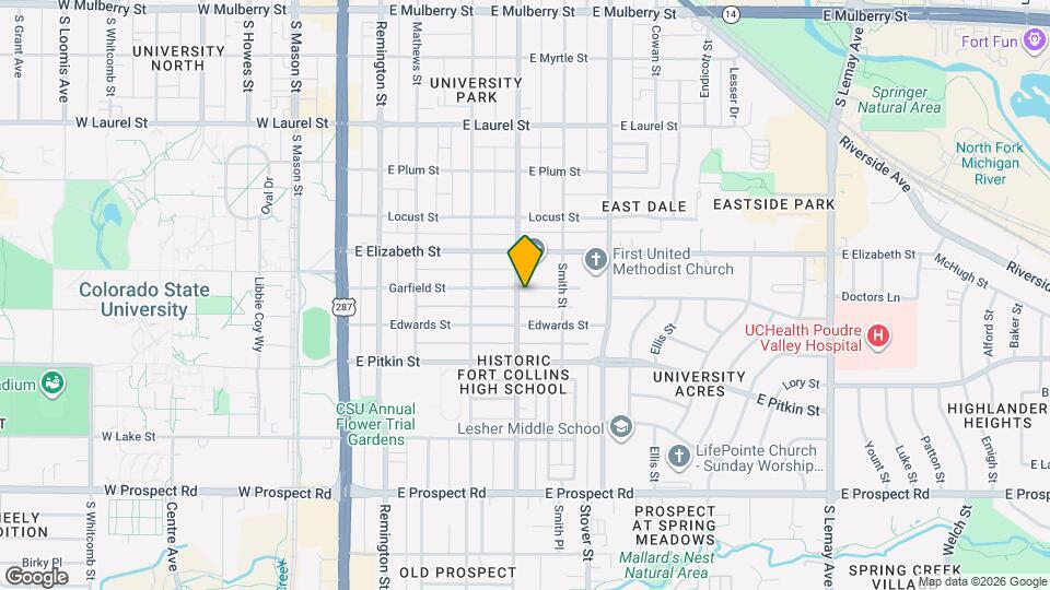 1100 Whedbee St Map and Location Details