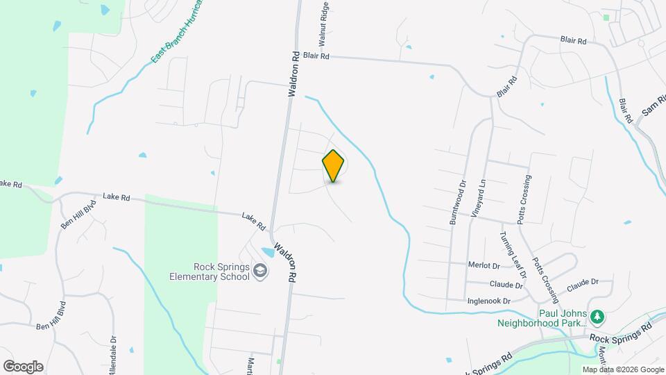 169 Snowdrop Ave Map and Location Details