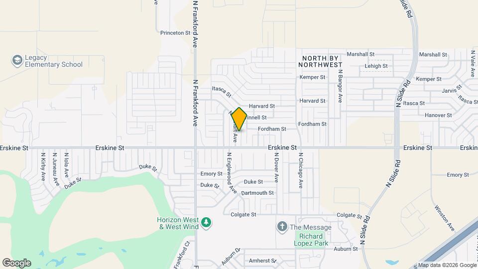 610 N Elkhart Ave Map and Location Details