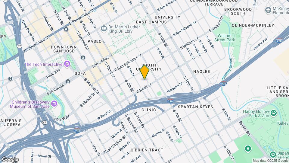565 S 6th St Mapa y Detalles de la Ubicación