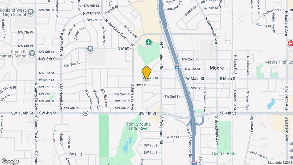 641 SW 1st St Map and Location Details