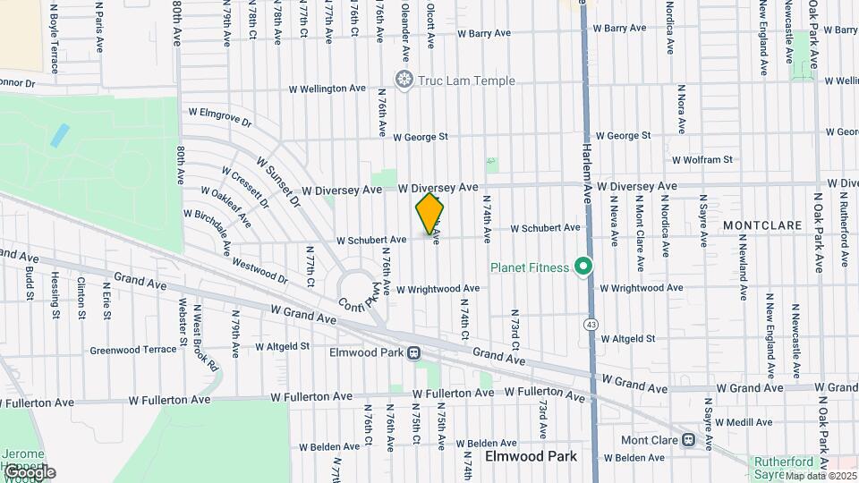 2646 N 75th Ave Map and Location Details