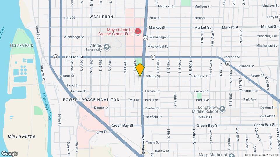 1206 West Ave S, Unit 1 Mapa y Detalles de la Ubicación