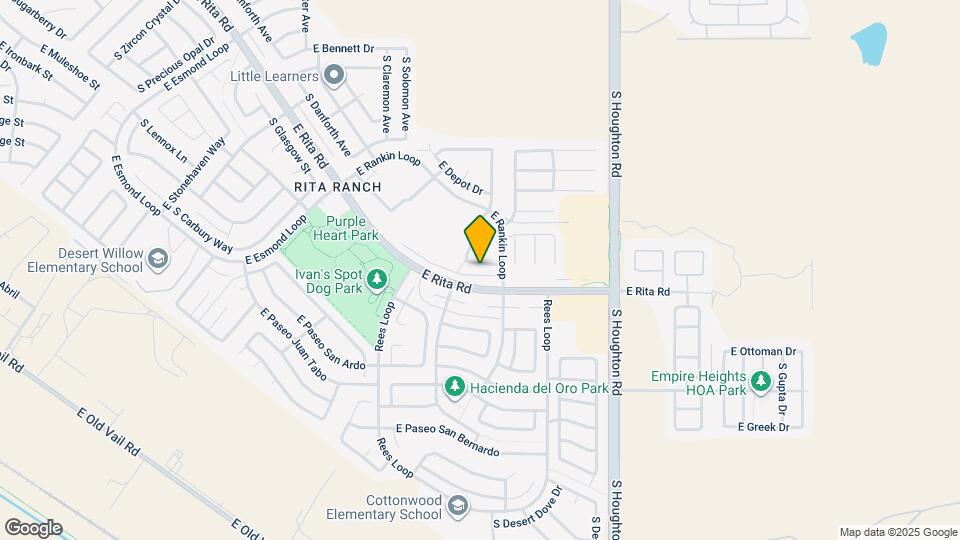 10032 E Arizona Sunset Dr Map and Location Details