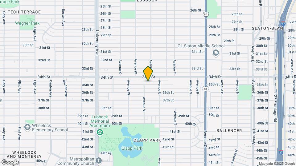 2118 35th St Map and Location Details