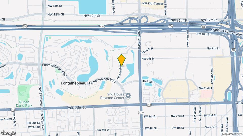 8873 Fontainebleau Blvd Map and Location Details