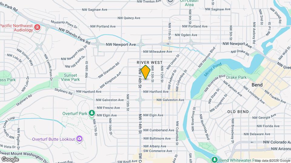 1344 NW Ithaca Ave Map and Location Details