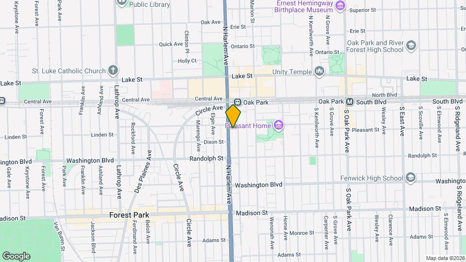 201 S Maple Ave Map and Location Details