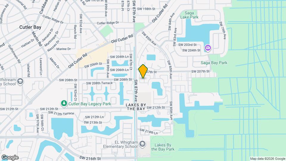 20808 SW 86th Ct Map and Location Details