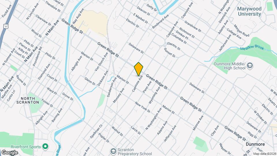 1533 Capouse Ave Map and Location Details