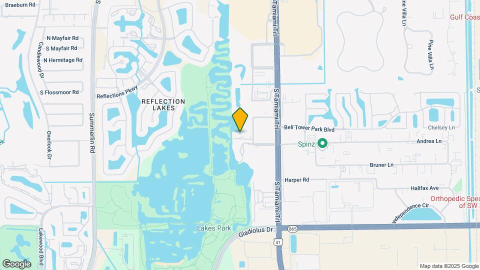 7119 Lakeridge View Court Map and Location Details