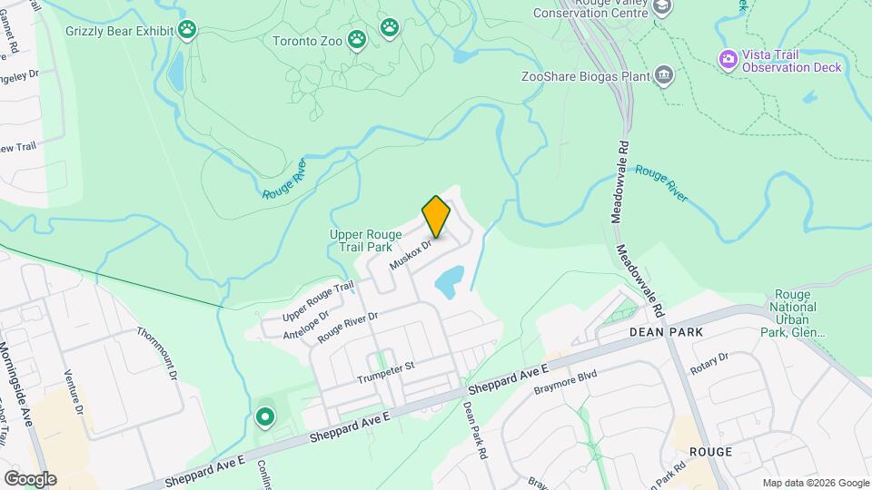 93 Muskox Dr Map and Location Details