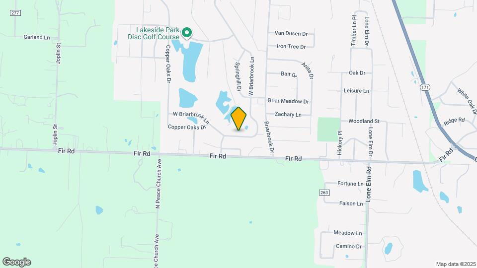 913 W Briarbrook Ln Map and Location Details