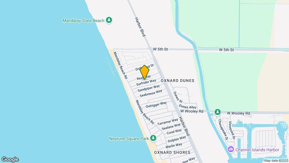 5249 Surfrider Way Mapa y Detalles de la Ubicación