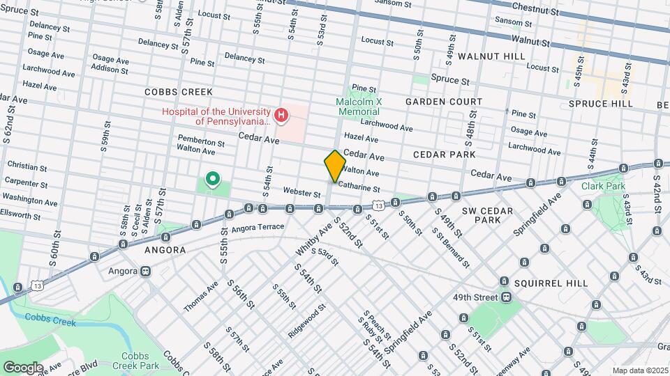 705 S 52nd St Map and Location Details
