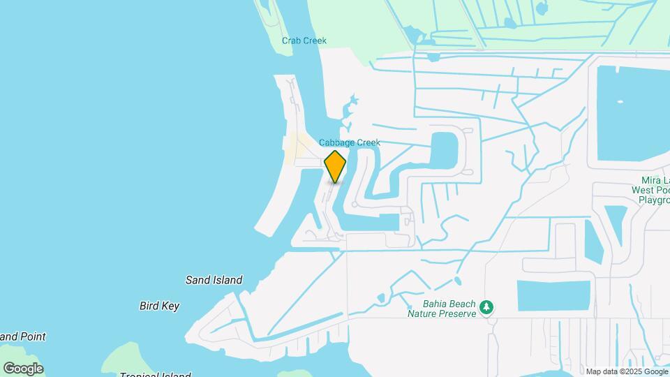 545 Bahia Beach Blvd Mapa y Detalles de la Ubicación